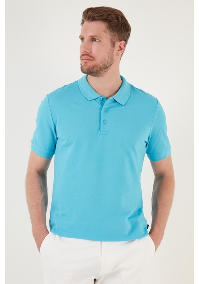 Buratti 5902127 Polo Yaka Erkek Tişört Turkuaz
