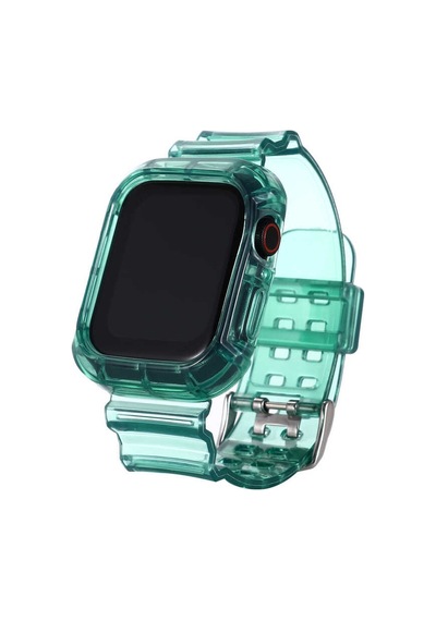 Lexroo Watch 44mm Krd-27 Silikon Kordon - Yeşil