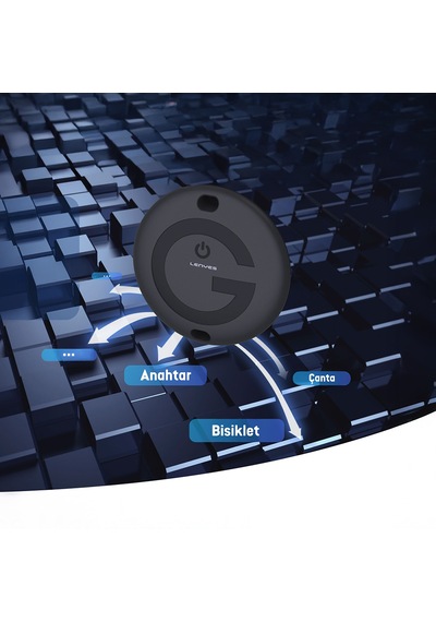 Lenyes A Tag 03 AppleiOs UyumluVe Android Uyumlu Akıllı Siyah