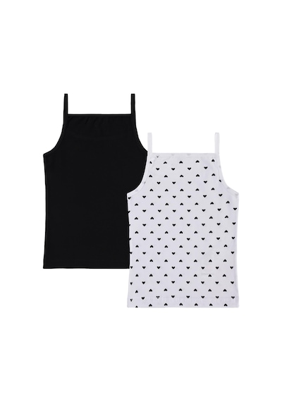 Civil Girls Kız Çocuk Kalp 2-10 Yaş 2'li Atlet - Standart