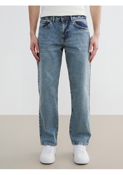 Lcw Jeans İndigo 700 Straight Fit Erkek Jean Pantolon
