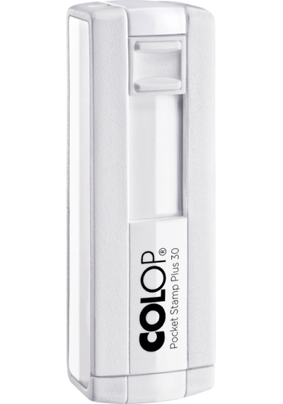 Colop Cep30 Kaşe Beyaz Kasa Siyah Keçe - 18 x 47 MM