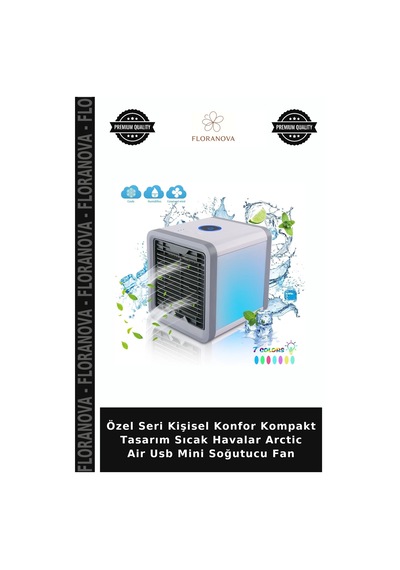 Özel Seri Kişisel Konfor Kompakt Tasarım Sıcak Havalar Arctic Air Usb Mini Soğutucu Fan