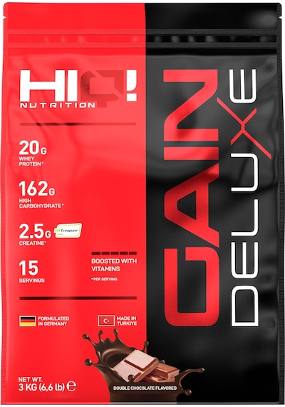 Hıq Gain Deluxe 3 Kg Double Chocolate Flavored
