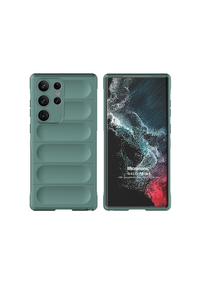 Microsonic Samsung Galaxy Uyumlu S25 Ultra Kılıf Oslo Prime Yeşil -