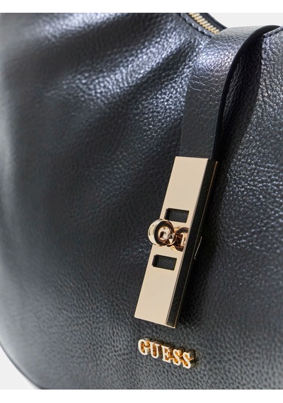 Guess Brooke Hobo Kadın Omuz Çantası Hwbg9897020 Siyah