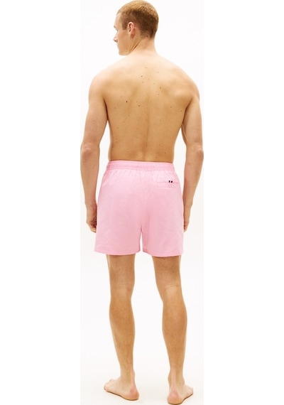 Tommy Hilfiger Medıum Drawstrıng Ithaca Scrıpt Erkek Pembe Deniz Şortu - Um0um03750