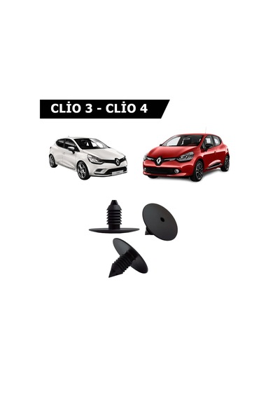 Clio 3 - Clio 4 Davlumbaz Klipsi 7703077435-7703077225 453680414