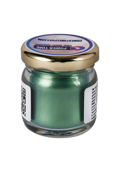 Sedefli Metalik Toz Pigment Boya / Koyu Yeşil / Epoksi Için