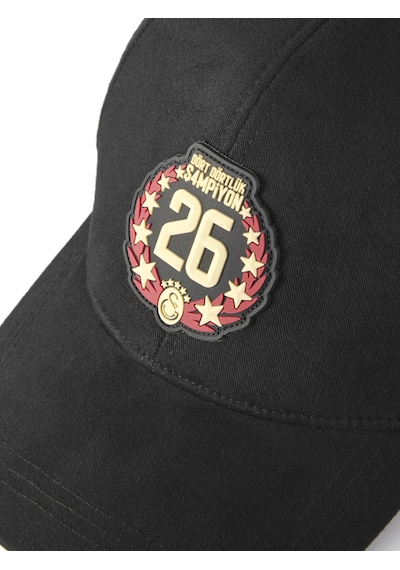 Gsstore Galatasaray 26. Şampiyonluk Şapka U261221 Siyah