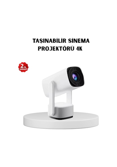720p Hd Projeksiyon Cihazı Uzun Ömürlü Ampul, Canlı Renkler Ve Evde Sinema Keyfi