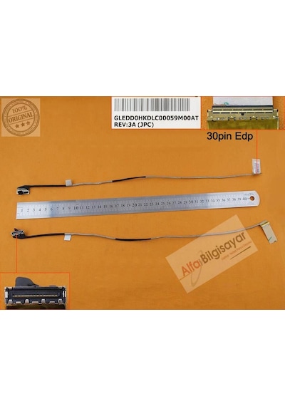 Sony Uyumlu Vaio Svf1532V4E, Svf1532Vst, Svf1532Ust Lcd Data Flex Lvds K