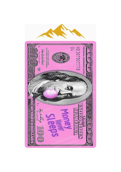 Modern Dolar Desen Dijital Baskı Kaymaz Taban Halı H0168 Renkli