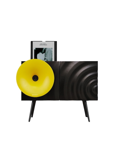 Fennessy Kresling İ7s Sarı Bluetooth Hoparlörlü 100w Hi-fi Pikap, Plakçalar