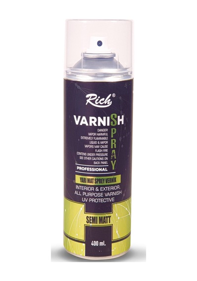 Rich 400 Ml Yarımat Sprey Vernik 04549