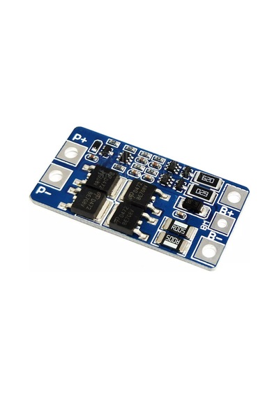 Bakayelektronik-2S 10A Anlık 20A Bms Lityum Li-İon Batarya Koruma Kartı 18650