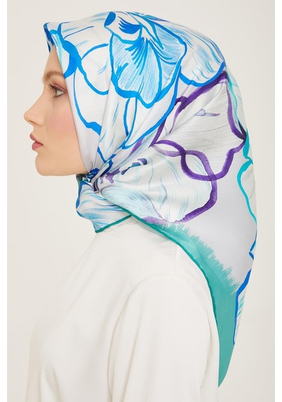 Armine İpek Eşarp 2024 Yaz - 9110-53 Twill - 9110-53