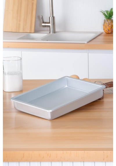 Acar Mate Dikdörtgen Kek Kalıbı  - 36 Cm