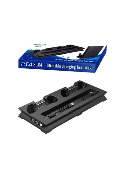 Ps4 Slim Fan Ve Gamepad Şarjlı Stand Yh-15