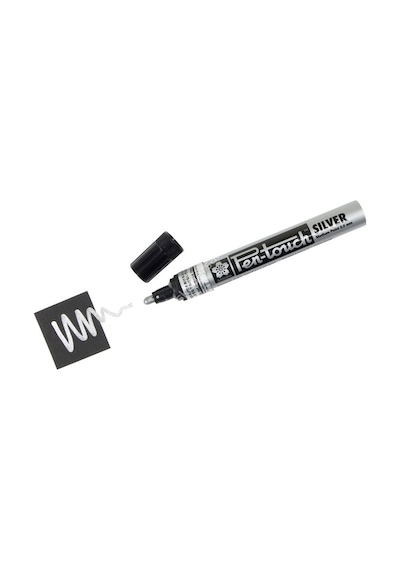 Sakura Pen-touch Markör Permanent Kalem Gümüş 2.0 MM Gümüş