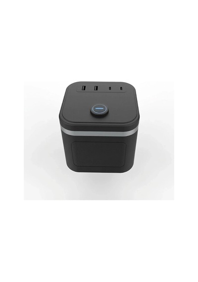 Termal Akım Korumalı Isıya Dayanıklı 3 Lü Duvar Tipi Priz 2x Usb 2x Typce 3680 W