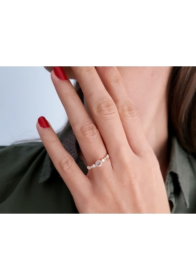 Sirius Pırlanta Ve Morganite Taşlı Petra Yüzük 0802R0027