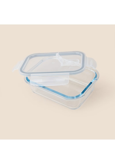 Kitchen Olea Cam Saklama Kabı - Şeffaf - 640 Ml Çok Renkli