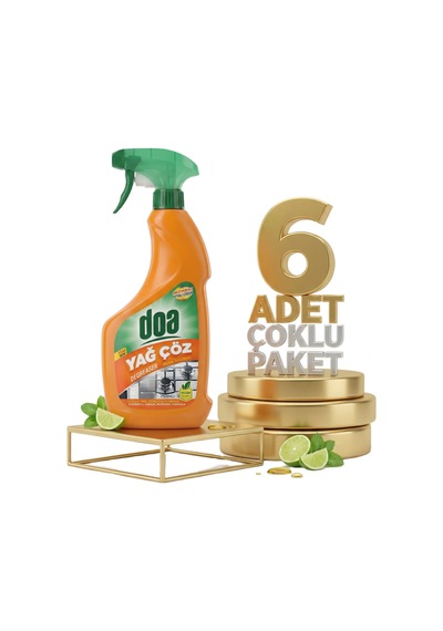 Doa Yağ Çözücü 6x750 Ml