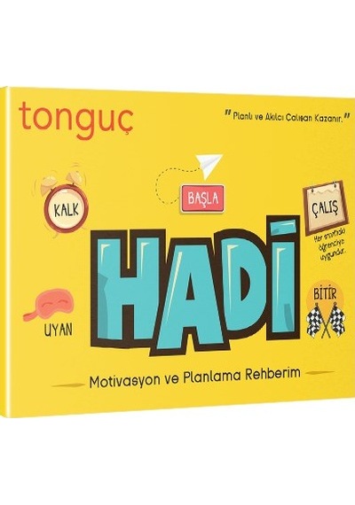 Hadi Motivasyon ve Planlama Rehberim - Tonguç Yayınları