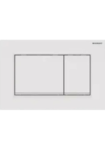 Geberit Sigma30 115.883.11.1 Çift Basmalı Beyaz/mat Beyaz/beyaz
