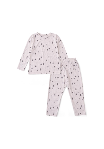 Boumini Bebek Ve Çocuk Pijama Takımı Çam Ormanı Bej