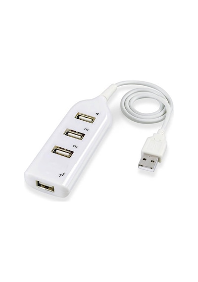 4 Port USB 2.0 Hub - USB Çoklayıcı Yüksek Hız Pc Laptop