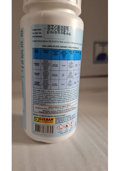 Oxymos 20 Ec 100 Ml Emülsiyon Konsantre Haşere İlacı Yaprak Biti, Beyaz Sinek, Trips Ve Larva Kontrolü
