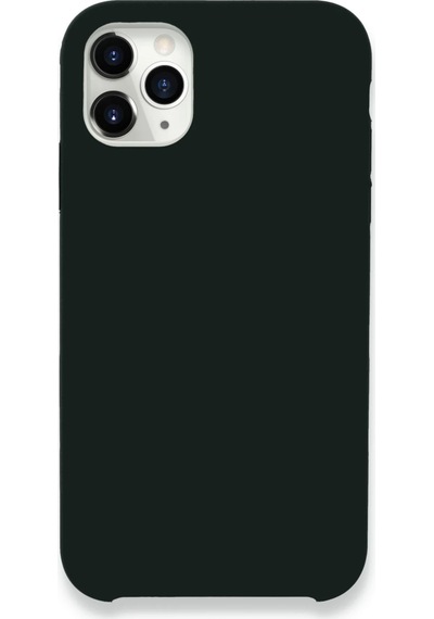Newface - 965 - iPhone Uyumlu 11 Pro Kılıf Lansman Legant Silikon - - Csmo-tex - Koyu Yeşil