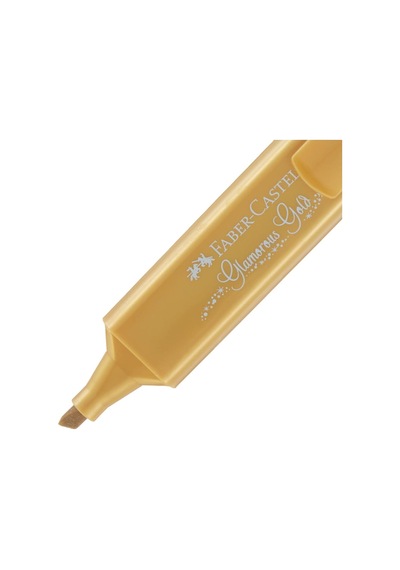 Faber-castell Fosforlu Kalem 46 Metalik Altın Genel