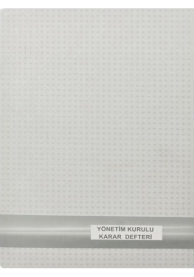 Yönetim Kurulu Karar Defteri Numaralı - Dilman - 40 Yp. N11.1243
