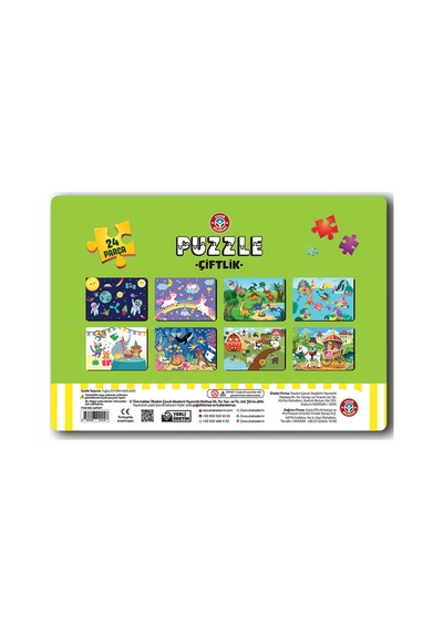 Çocuk Akademi Puzzle Çiftlik