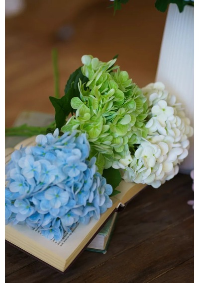 Dreamfinds Yapay Ortanca Çiçekleri Yapay Ortanca Çiçekleri 227218600 Beyaz