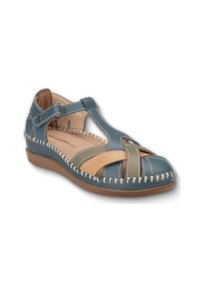 Forelli Larnı-g Kadın Deri Sandalet Bluejean-taba