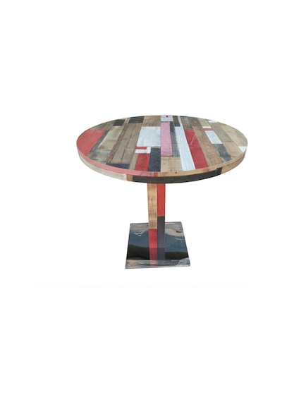Bengimobilya Masa Laminant Model Isıdan Etkilenmez Doğal Malzeme Metal Ayak Ve Akçaağaç