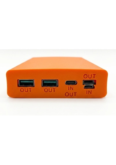 Gözeler Çift Usb 5v 22.5w Led'li Micro Type-c Powerbank Hızlı Şarj Modülü Ve Powerbank Kutusu Piller Dahil Değildir