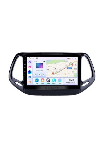 Jeep Compass 2017+ Uyumlu Multimedya Navigasyon Usb Kamera Carplayer 6 Ram