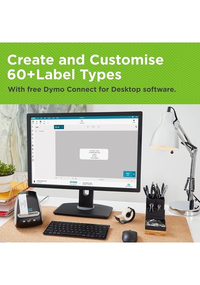 Labelwriter 550 Etiket Yazıcı, Doğrudan Termal Baskılı Etiketleme Cihazı, Otomatik Etiket Tanıma Adres Etiketle