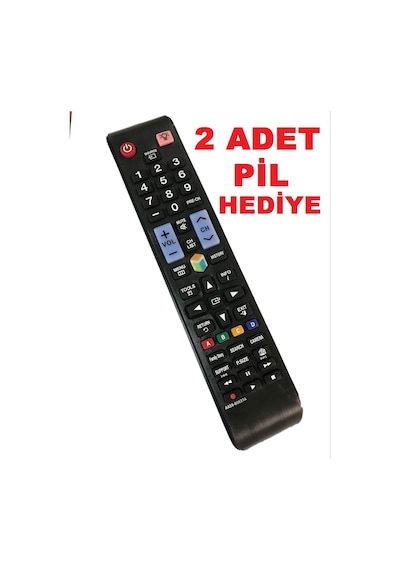 Samsung Uyumlu Bn59 Lcd Led Televizyon Kumanda + 2 Pil 1078