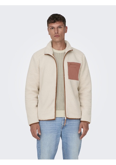 Only & Sons Onsdallas Lıfe Sherpa Jacket Otw Vd Cok Renklı