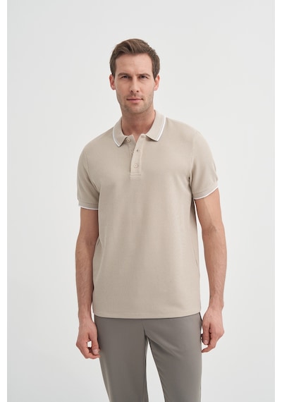 Cazador Erkek Bej Polo Yaka Tshirt 42470