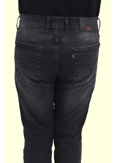 Denim Cartel Dmctekstil Erkek 1002 Yüksek Bel Normal Kesim Boru Paça Jean Pantolon Füme