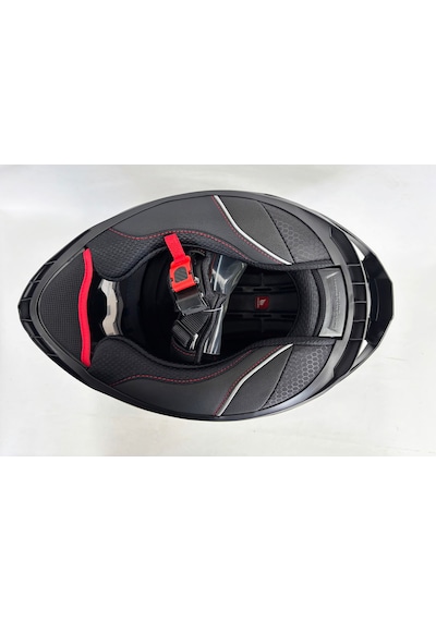 Mt Braker Sv Pure A11 Parlak Siyah İç Güneş Vizörlü Kask Siyah