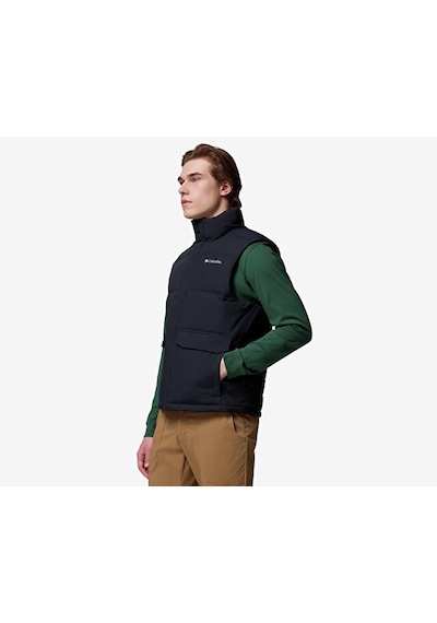 Columbia Landroamer Puffer Vest Erkek Outdoor Yeleği 2134281010 Siyah Siyah