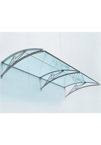 Tf Prolüx Seri 15.15 Alüminyum Ayaklı Sundurma 150 X 150 Yeşil 3 Mm Solid Levha